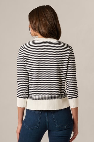 Pull - Bleu marine et écru