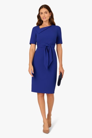 Robe fourreau - Bleu