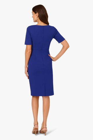 Robe fourreau - Bleu