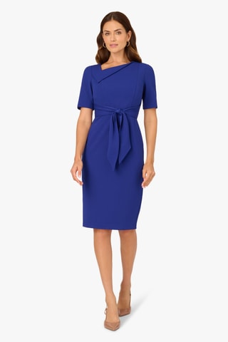 Robe fourreau - Bleu