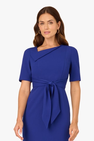 Robe fourreau - Bleu