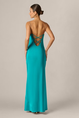 Robe longue - Turquoise