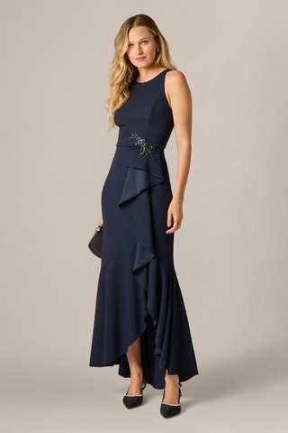 Robe longue  - Bleu marine