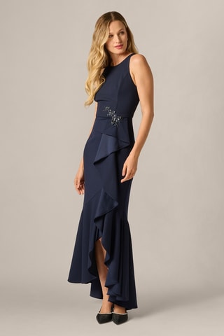 Robe longue  - Bleu marine