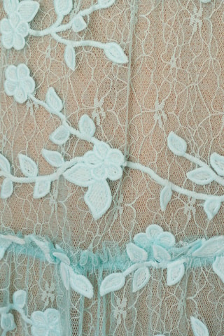 Robe patineuse en dentelle - Bleu clair