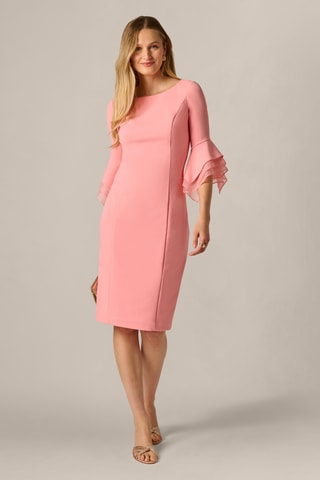 Robe fourreau - Corail