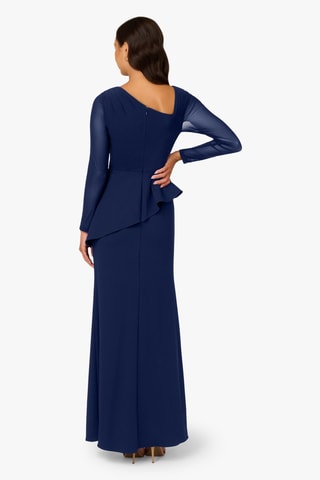 Robe longue - Bleu marine