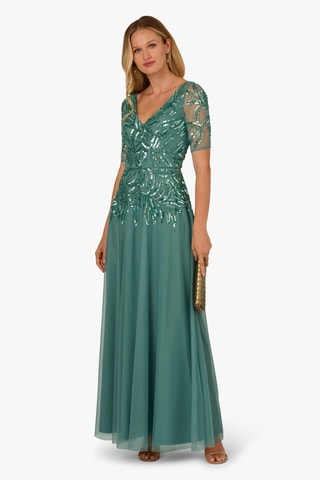 Robe longue - Vert