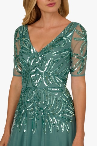 Robe longue - Vert