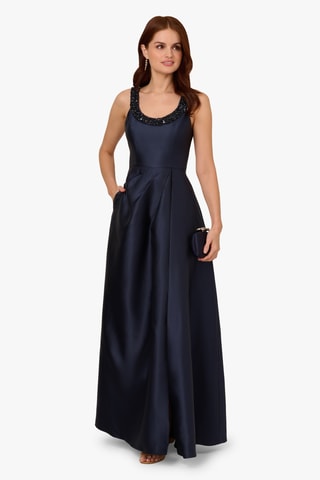 Robe longue - Bleu