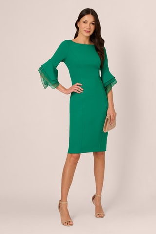 Robe fourreau - Vert