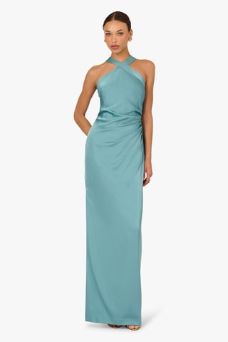Robe longue - Bleu