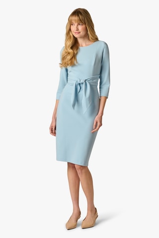 Robe fourreau - Bleu