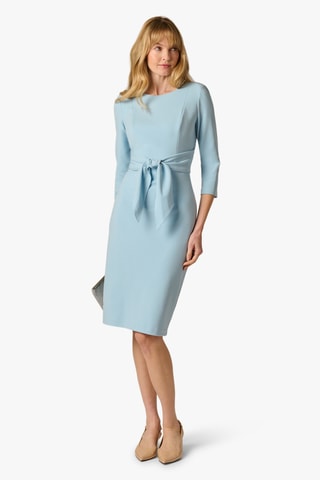 Robe fourreau - Bleu