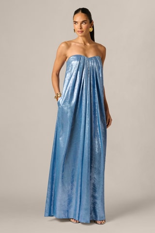 Robe bustier - Bleu