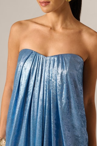 Robe bustier - Bleu