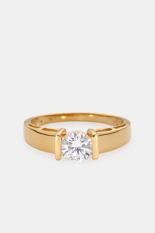 Bague - Or jaune 18 carats