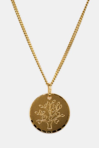 Pendentif Arbre de vie - Or jaune 18 carats