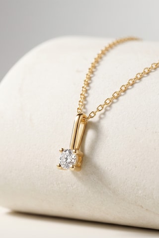 Pendentif - Or jaune et diamant