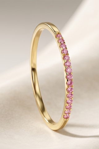 Bague - Or jaune et saphirs