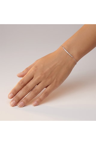 Bracelet - Or blanc et diamants