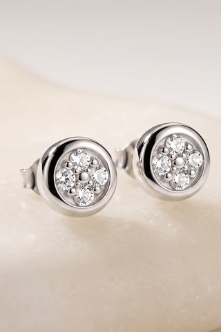 Puces - Or blanc et diamants