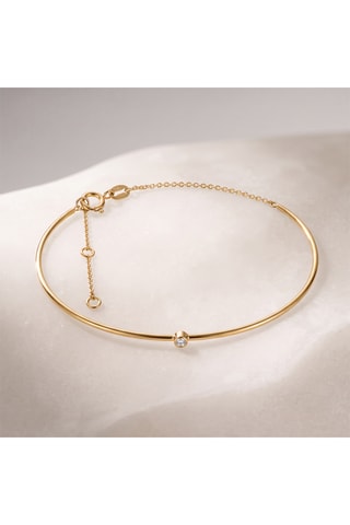 Bracelet - Or jaune et diamant
