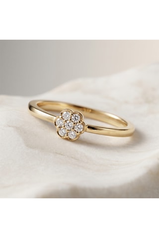 Bague - Or jaune et diamants
