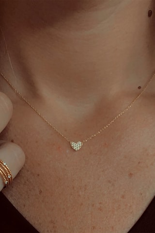 Collier - Or jaune et diamants