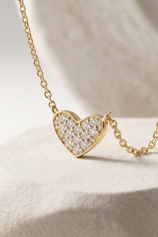 Collier - Or jaune et diamants