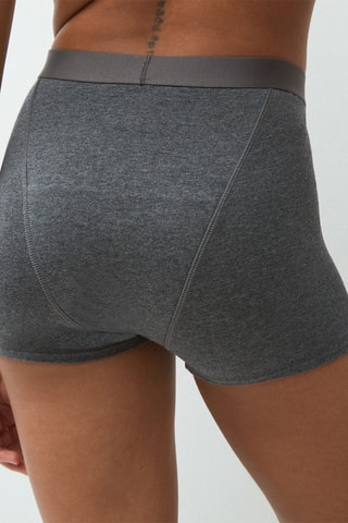 Shorty taille haute Nogenriz - Gris