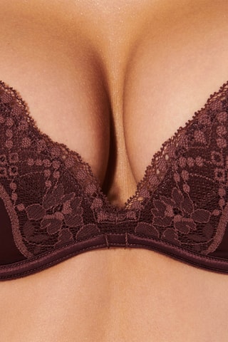 Soutien-gorge push-up Jakeliz - Marron