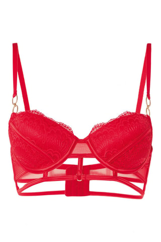 Soutien-gorge push-up Valentinaiz - Rouge - Undiz