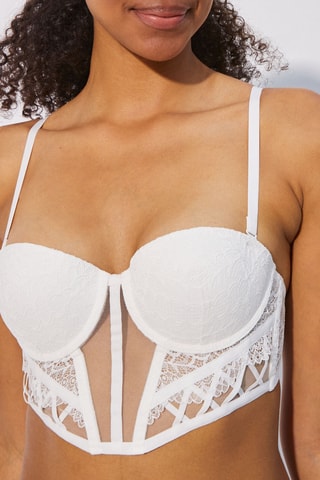 Soutien-gorge push-up Elsaiz - Blanc - Undiz