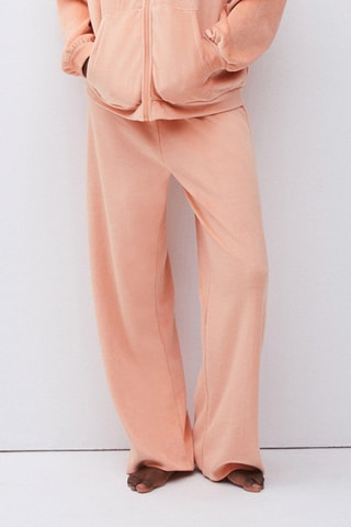 Pantalon wide legs Milaniz - Pêche