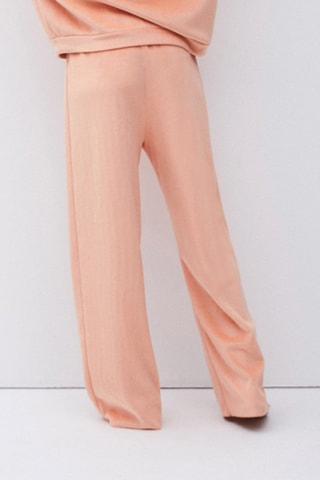 Pantalon wide legs Milaniz - Pêche