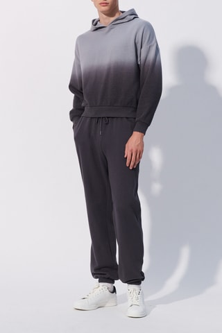 Sweat dip and dye Dipiz en coton biologique - Gris