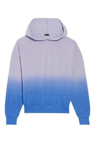 Sweat dip and dye Dipiz en coton biologique - Mauve et indigo - Undiz