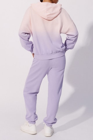 Sweat dip and dye Dipiz en coton biologique - Violet - Undiz