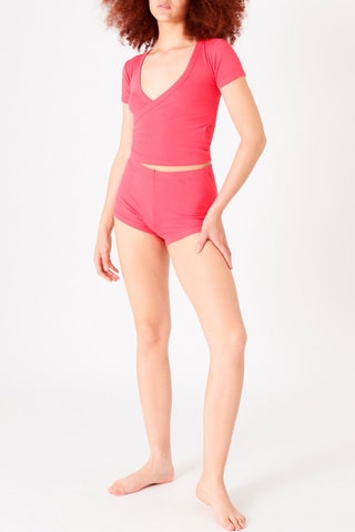 Top Crossribiz Rose foncé