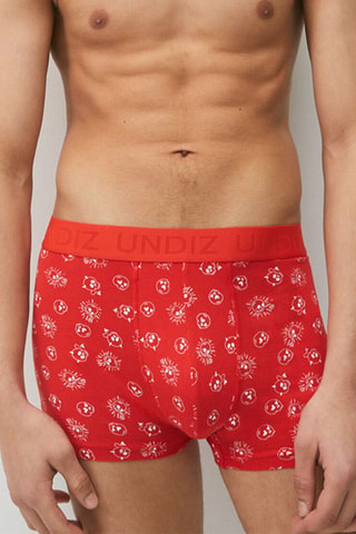 Boxer Repeatiz Skullheartiz Orange