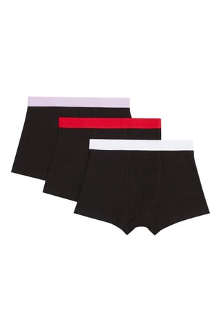 3 boxers Teencamiz - Noir