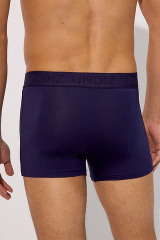 Boxer Repeatiz Shiniz Bleu marine