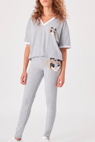 Legging Hedwige Harry Potter Coloedwigiz - Gris