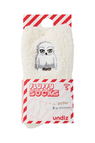 Chaussettes Hedwige Harry Potter - Blanc - Undiz