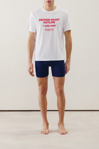 T-shirt de pyjama Pancakiz - Blanc