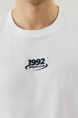 T-shirt de pyjama Teepeachiz - Blanc