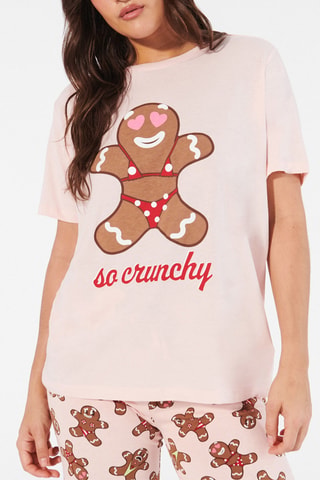 T-shirt Engmultiepiciz - Rose clair