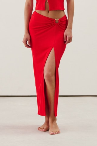 Jupe de plage Ringiliz - Rouge
