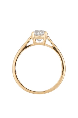 Solitaire Impérial Or jaune et diamant